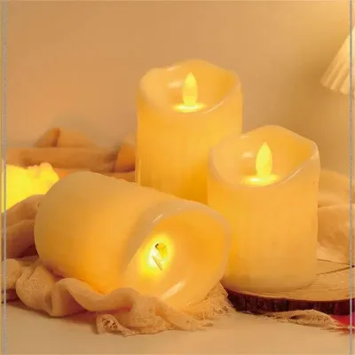  LED Smokeless Flickering Candle Light (1 pc)
